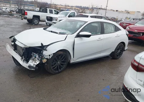 2021 Honda Civic Sport из США, поврежденный, VIN SHHFK7H46MU407749